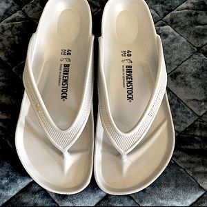 Birkenstock Silver Honolulu Eva Flip Flops 40